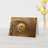 Carte Motif de l'escalier (Fleur jaune)