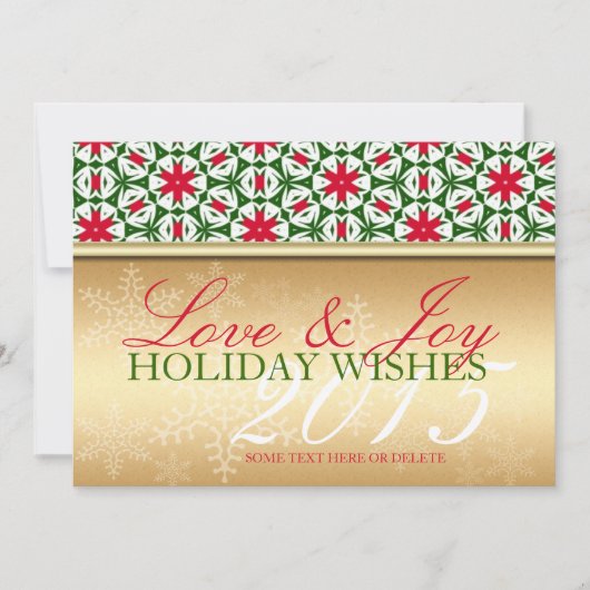 Carte Motif de Noël de Fête de neige en hiver (Devant)