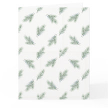 Motif de Noël d'entreprise minimal en pin