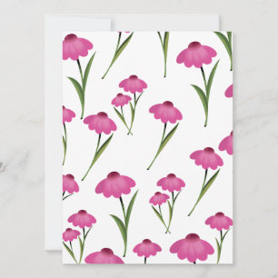 Carte Motif de papier peint Fleurs de chintz.