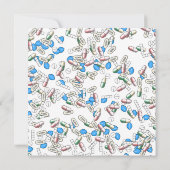 Carte Motif de pilules (Dos)