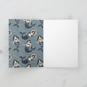 Carte Motif de sirène | Vide (Intérieur)