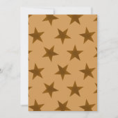 Carte Motif des étoiles d'or 14 (Devant)