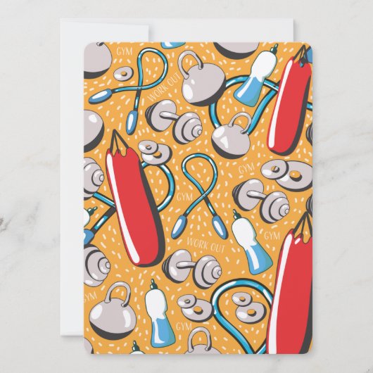 Carte Motif d'exercice (Devant)