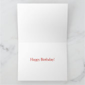 Carte Motif Diamant blanc et noir (Intérieur)