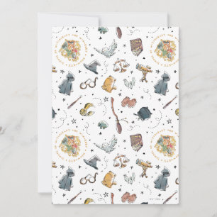 Carte Motif d'icônes HARRY POTTER™