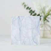 Carte Motif d'ombre bleue (Debout devant)