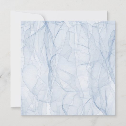 Carte Motif d'ombre bleue (Devant)