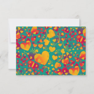 CARTE MOTIF DU COEUR ART 9