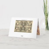 Carte Motif élégant 57793 (Dos)