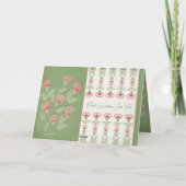 Carte Motif élégant détaillé (Dos)