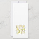 Carte Motif en cachemire d'or (Dos)