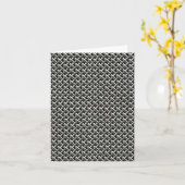 Carte Motif en métal d'acier (faux) (Fleur jaune)