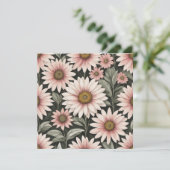 carte motif fleurs (Debout devant)