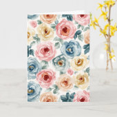 Carte Motif floral (Fleur jaune)