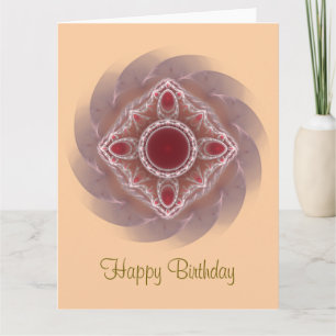 Carte Motif fractal