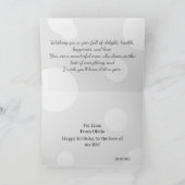 Carte Motif Joyeux Anniversaire Joyeux Gris Anniversaire (Intérieur)