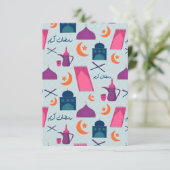 Carte Motif Joyeux Ramadan (Debout devant)