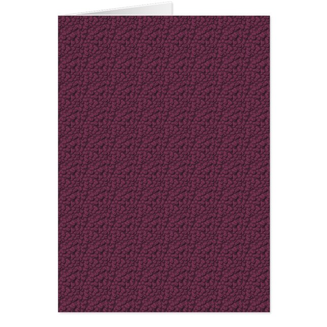 Carte Motif Mauve Bubbles (Devant)