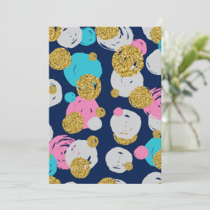 Carte Motif Points 11