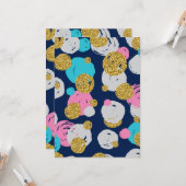 Carte Motif Points 11 (Devant/Arrière en situation)