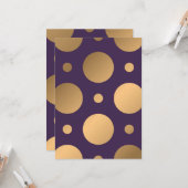 Carte Motif Points 15 (Devant/Arrière en situation)