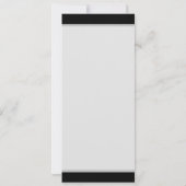 Carte Motif sans couleur foncée avec papillons bleus Mor (Dos)