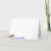 Carte Motifs d'anniversaire (Dos)