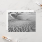 Carte Motifs Dans Les Dunes De Sable (Devant/Arrière en situation)