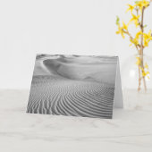 Carte Motifs dans les dunes de sable (Fleur jaune)