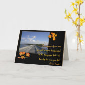 Carte Motivation (Fleur jaune)