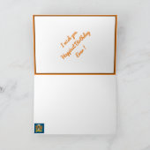 Carte Motivation d'anniversaire la plus heureuse (Intérieur)