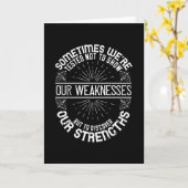 Carte Motivation - Découvrez nos forces (Fleur jaune)