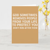 CARTE MOTIVATION DIEU RETIENT PARFOIS LES GENS (Fleur jaune)