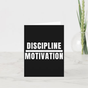 Carte Motivation disciplinaire