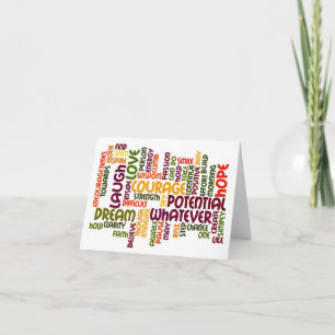 Carte Motivation Mots #1