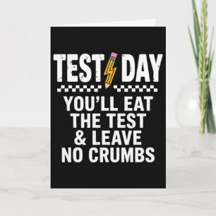 Carte Motivation pour le jour de l'examen d'État Staar V