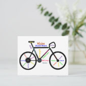 Carte Motivational Bike, Vélo, Cyclisme, Sport, Hobby (Debout devant)