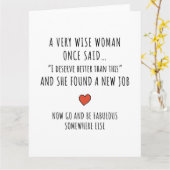 Carte Motivational Career Change (Fleur jaune)