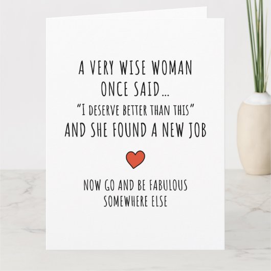 Carte Motivational Career Change (Devant)