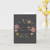 Carte Motivational Progress Over Perfection Back To Scho (Fleur jaune)