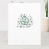 Carte Moto 'Anniversaire 50e Toujours Compris (Dos)