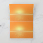 Carte Moto au coucher du soleil. (Intérieur)