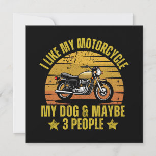Carte Moto-chien