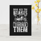 Carte Motocyclette Trike (Fleur jaune)