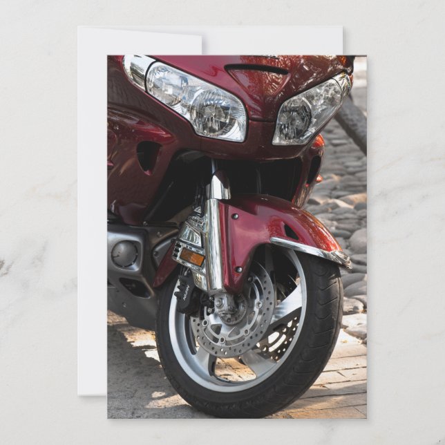 Carte Motocyclettes de luxe (Devant)