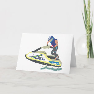 Carte Motomarine debout SuperJet