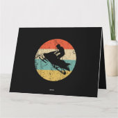 Carte Motoneige Retro Style Motoneige (Dos)