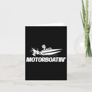 Carte Motorboatin - Propriétaire de bateau Capitaine de 