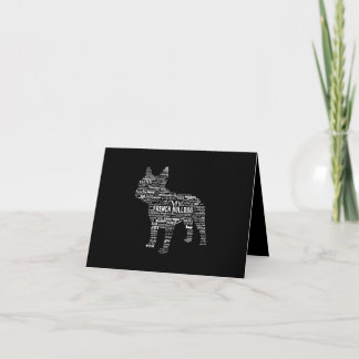Carte Mots de Bouledogue Français T Façons de décrire mo